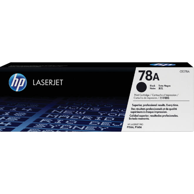 Tonercartridge HP CE278A 78A zwart