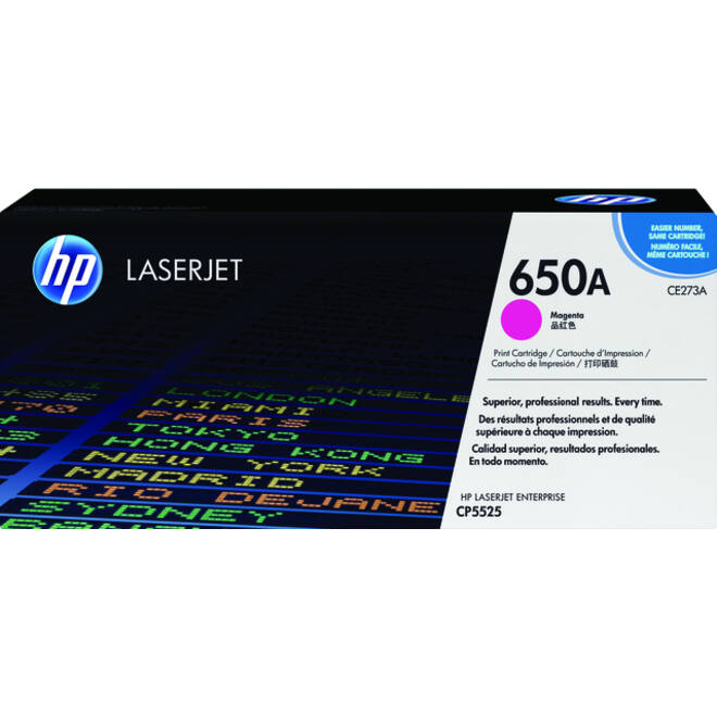 Tonercartridge HP CE273A 650A rood