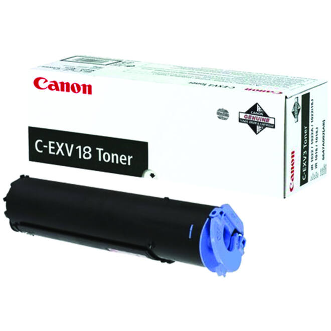 Tonercartridge Canon C-EXV 18 zwart