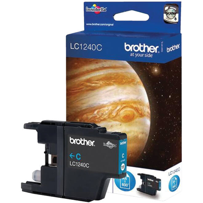 Inktcartridge Brother LC-1240C blauw
