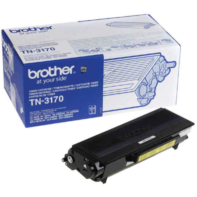 Toner Brother TN-3170 zwart
