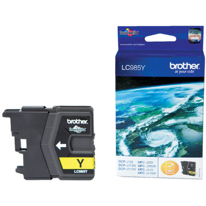 Inktcartridge Brother LC-985Y geel