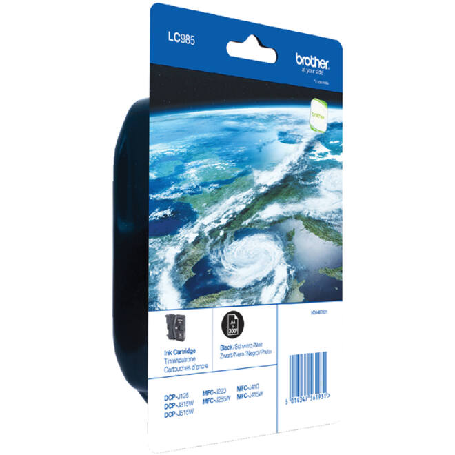 Inktcartridge Brother LC-985BK zwart