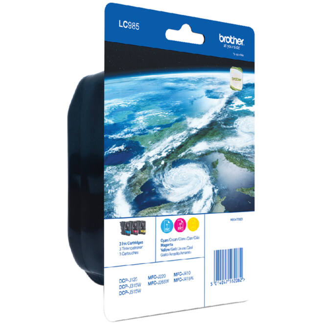 Inktcartridge Brother LC-985RBWBP 3 kleuren