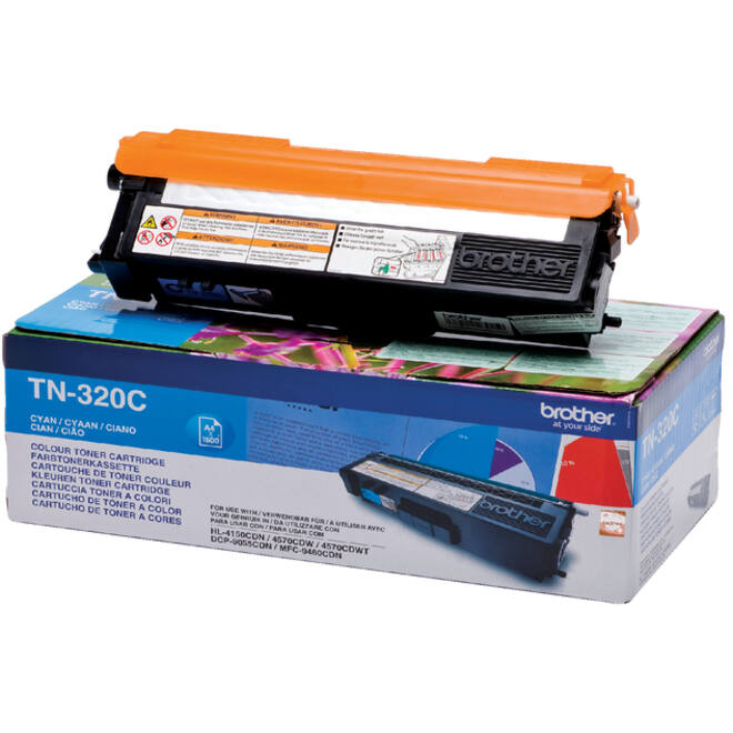 Toner Brother TN-320C blauw