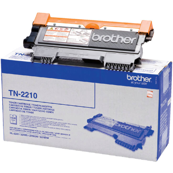 Toner Brother TN-2210 zwart 1.2k