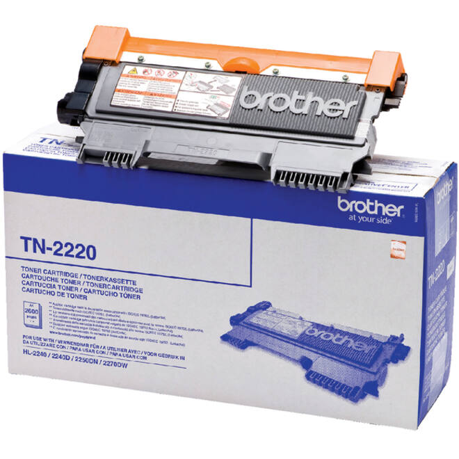 Toner Brother TN-2220 zwart 2.6k