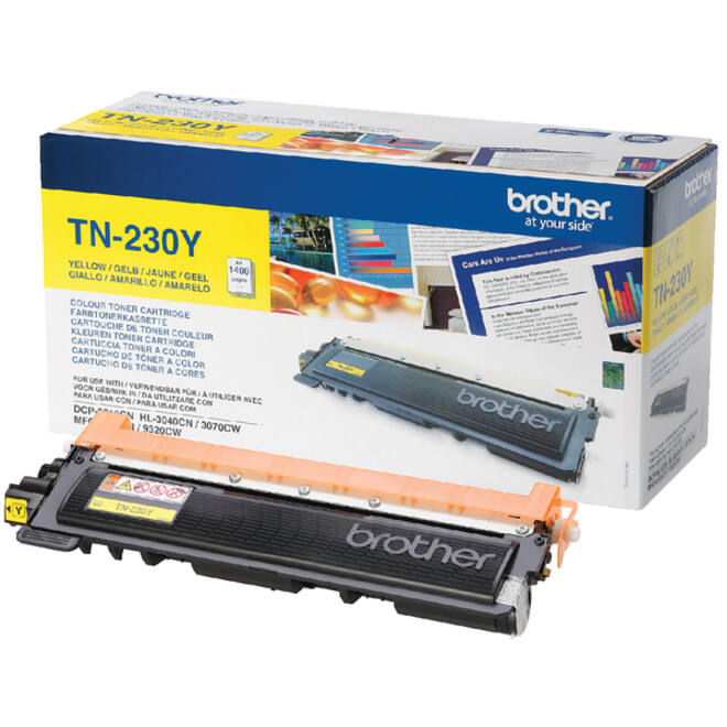 Toner Brother TN-230Y geel