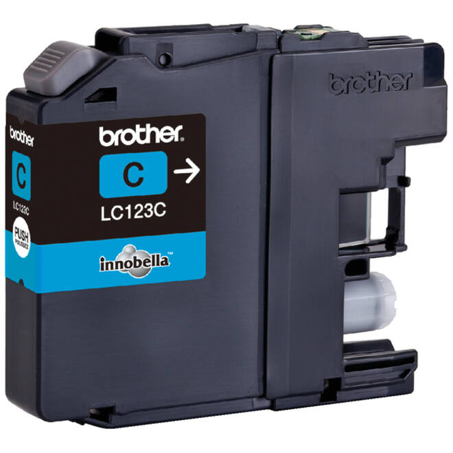 Inktcartridge Brother LC-123C blauw