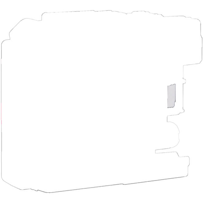 Inktcartridge Brother LC-123M rood