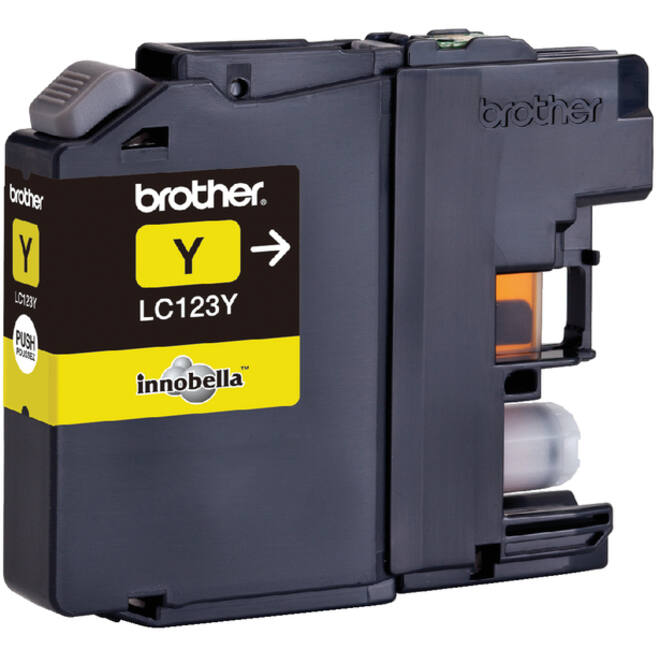 Inktcartridge Brother LC-123Y geel