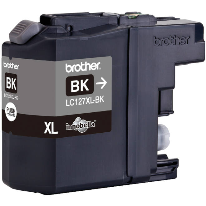 Inktcartridge Brother LC-127XLBK zwart