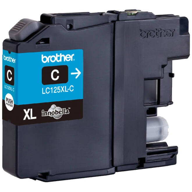 Inktcartridge Brother LC-125XLC blauw