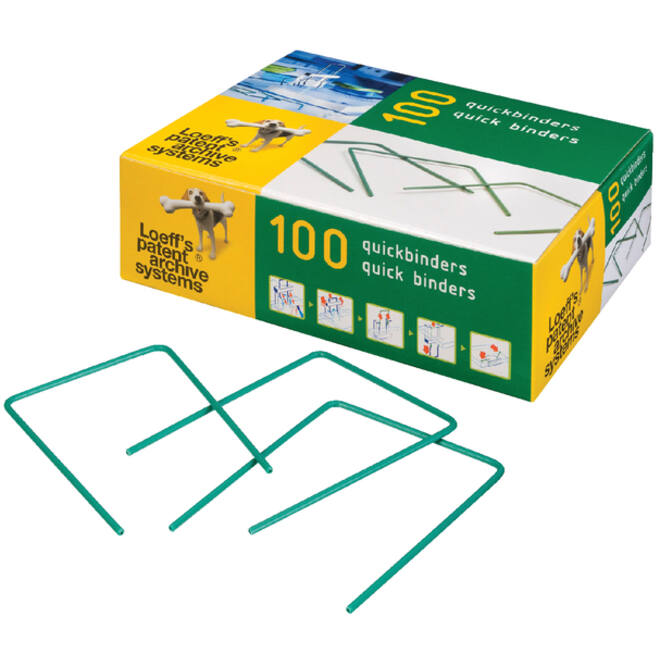 Bundelbeugel Loeff 1215 Quickbinder 100mm groen