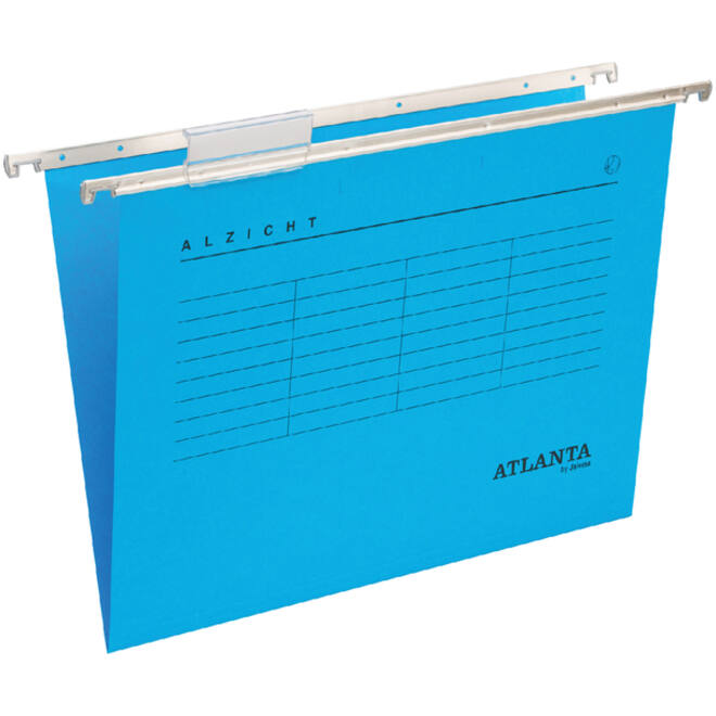 Hangmap Djois Alzicht A4 frontaal recycled V-bodem blauw