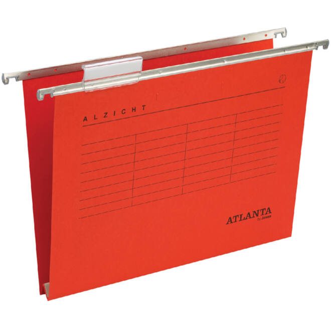 Hangmap Djois Alzicht folio frontaal recycled U-bodem rood