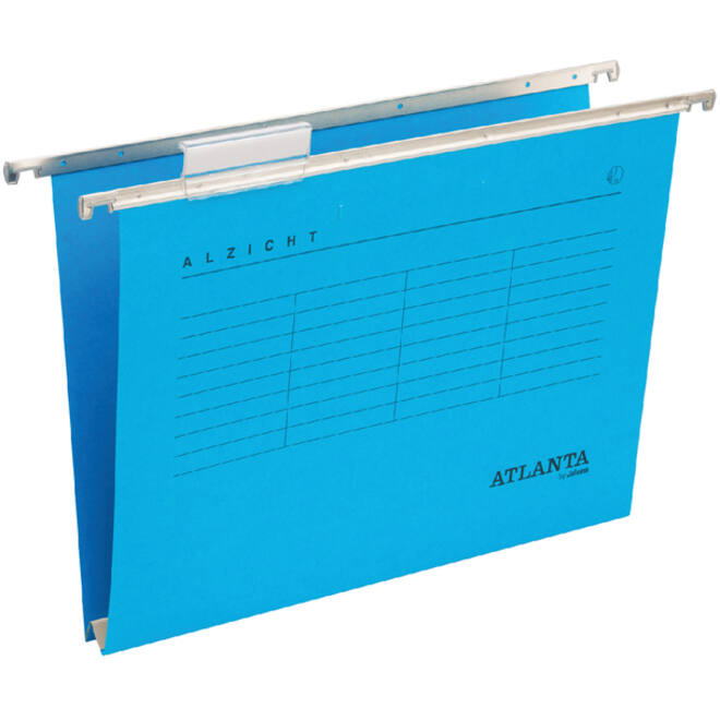 Hangmap Djois Alzicht folio frontaal recycled U-bodem blauw