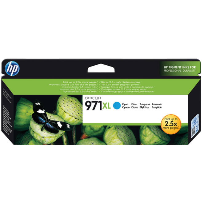 Inktcartridge HP CN626AE 971XL blauw