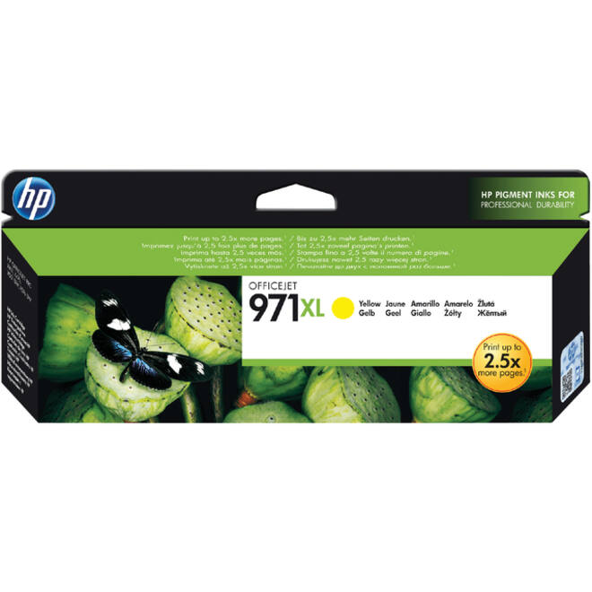 Inktcartridge HP CN628AE 971XL geel