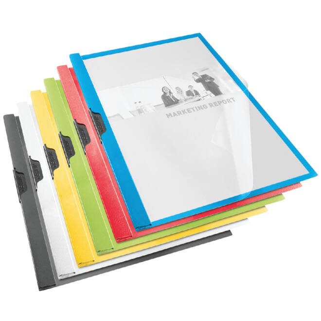 Klemmap Esselte Vivida A4 PVC Blauw