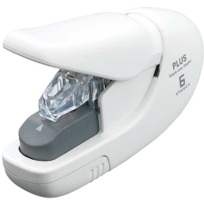 Nietmachine Plus nieten zonder nietjes wit