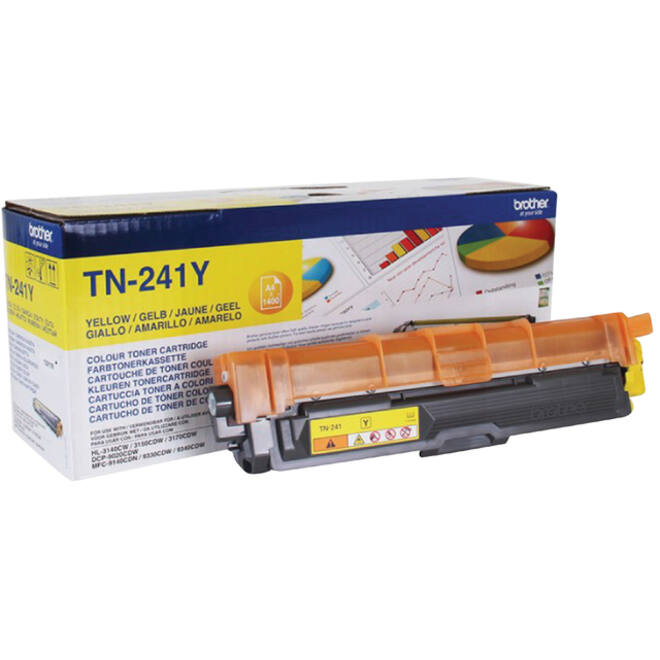 Toner Brother TN-241Y geel