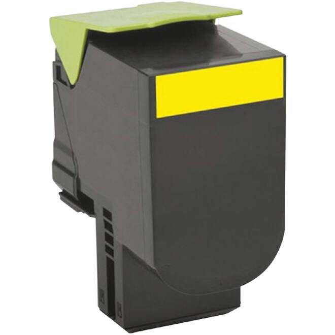 Tonercartridge Lexmark 70C20Y0 prebate geel