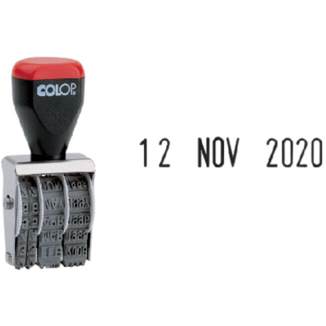 Datumstempel Colop 04000 niet zelfinktend 4mm