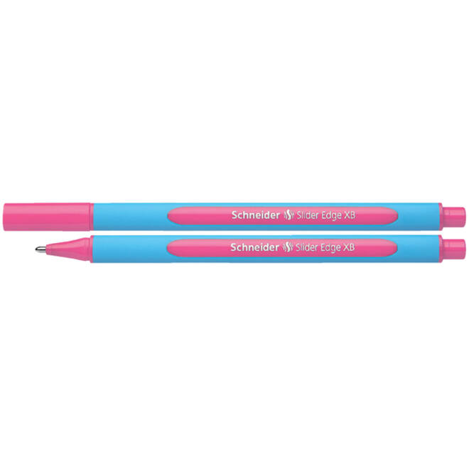 Balpen Schneider Slider Edge extra breed roze
