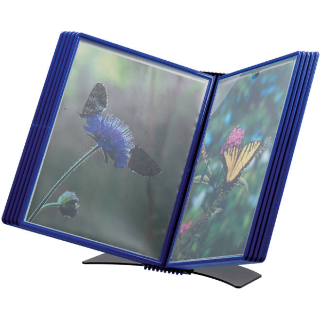 Bureaustandaard Djois Flex-O-Frame Premium A4 10-tassen blauw