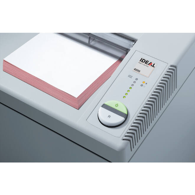 Papiervernietiger IDEAL 4005 snippers 2x15mm