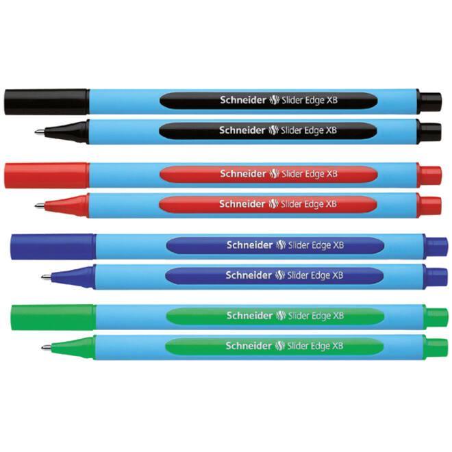 Balpen Schneider Slider Edge extra breed blauw