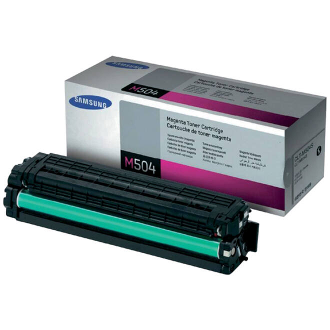 Tonercartridge Samsung CLT-M504S rood