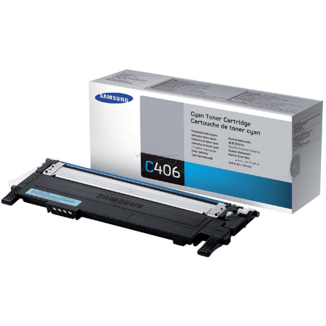 Tonercartridge Samsung CLT-C406S blauw