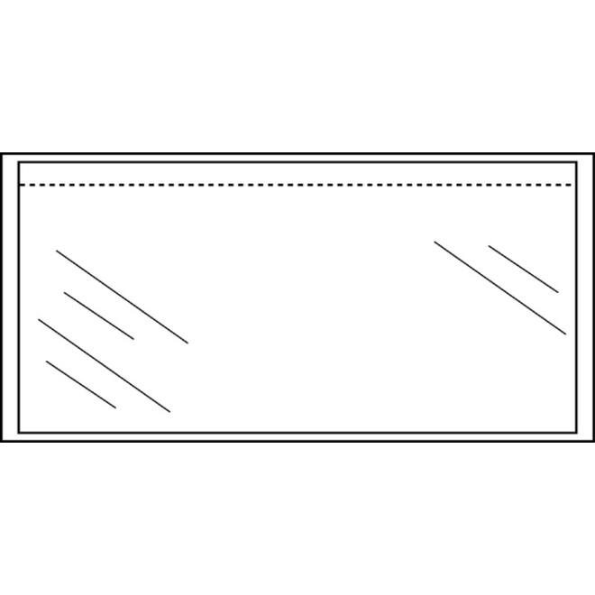 Paklijstenvelop CleverPack zelfklevend onbedrukt 230x110mm pak à 100 stuks