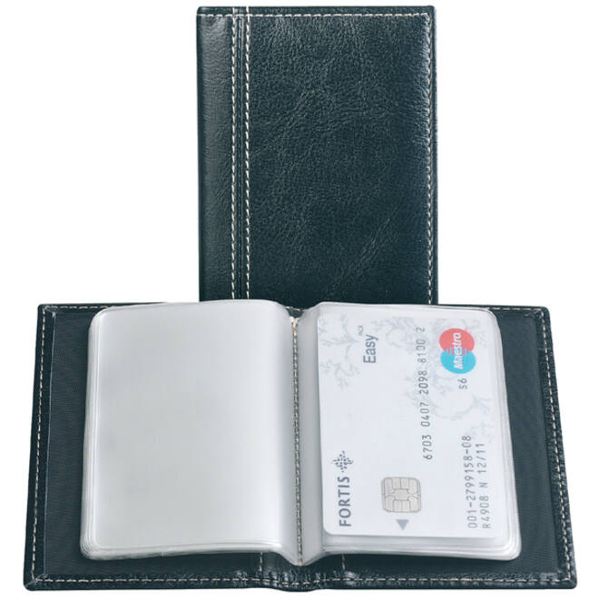 Creditkaart etui Palermo 40stuks zwart