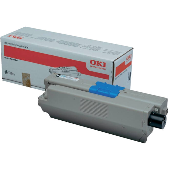 Toner Oki 44973536 zwart