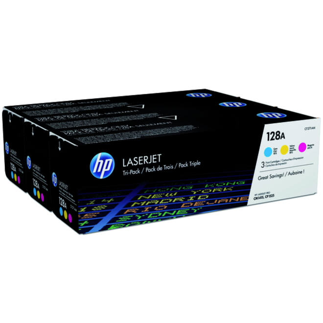 Tonercartridge HP CF371AM 128A 3 kleuren