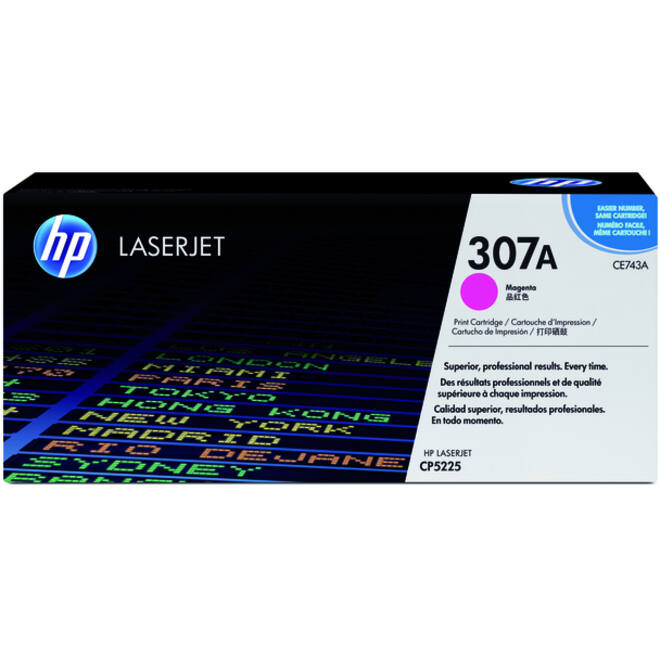 Tonercartridge HP CE743A 307A rood