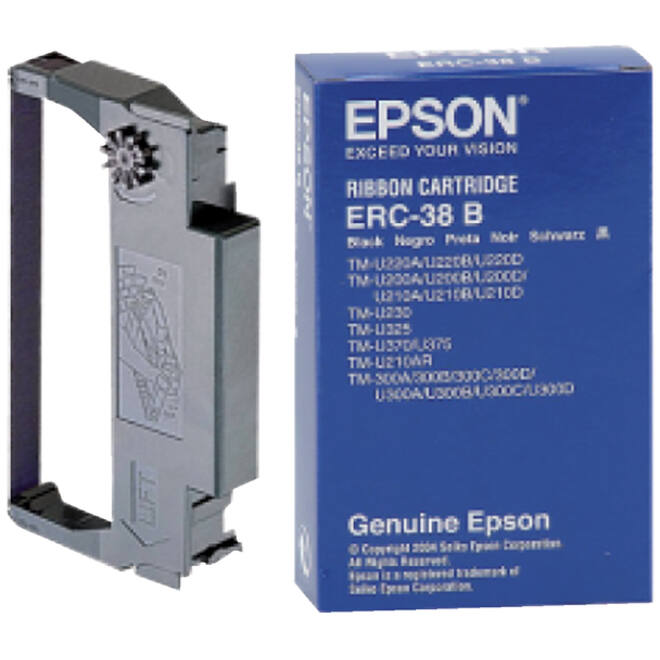 Lint Epson S015244 voor ERC38 nylon zwart