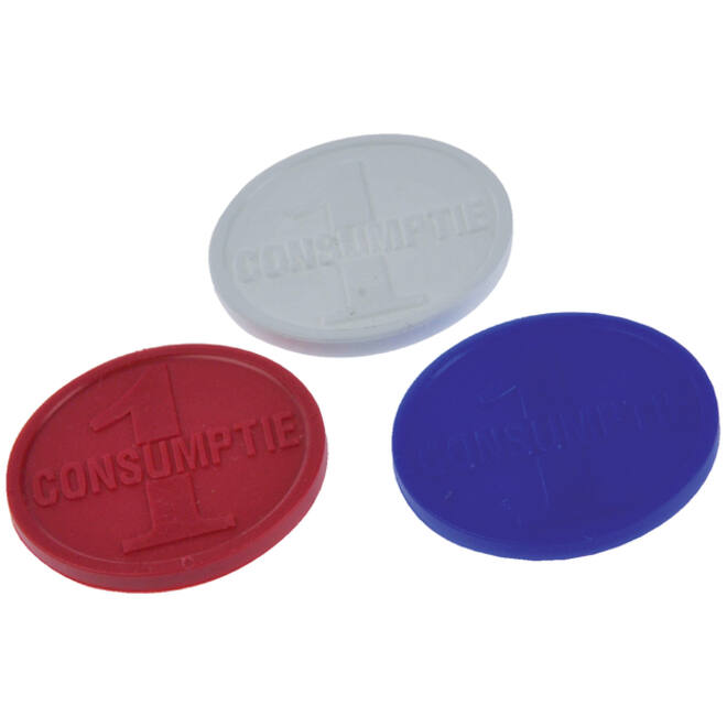 Consumptiemunt Combicraft blauw