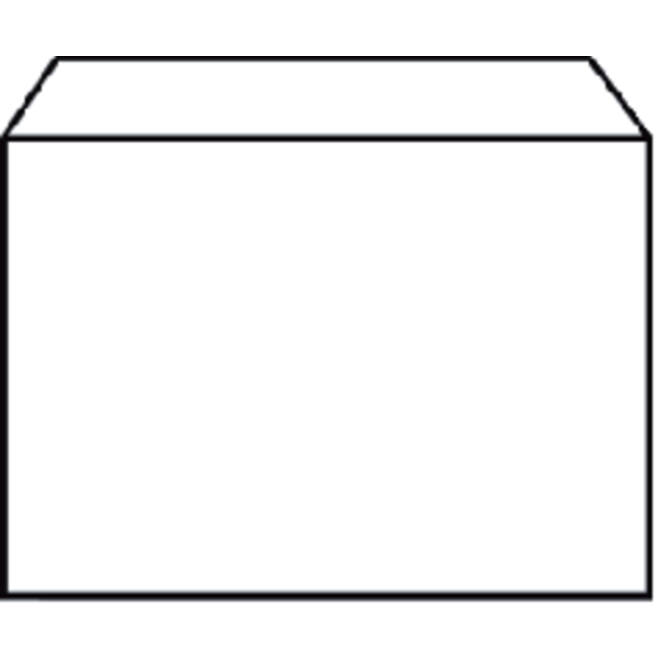 Envelop Quantore bank C6 114x162mm zelfklevend wit 50stuks
