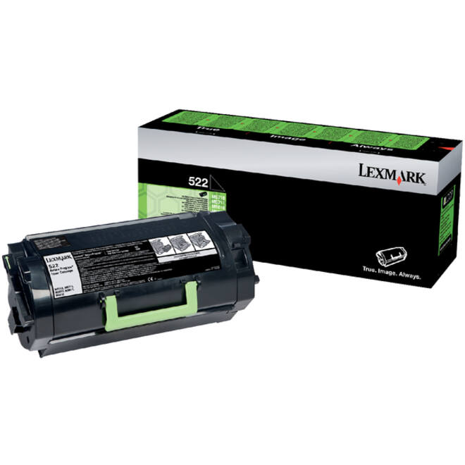 Tonercartridge Lexmark 52D2000 prebate zwart