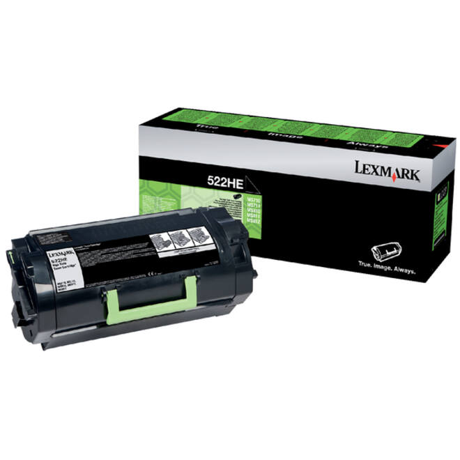 Tonercartridge Lexmark 52D2H0E zwart