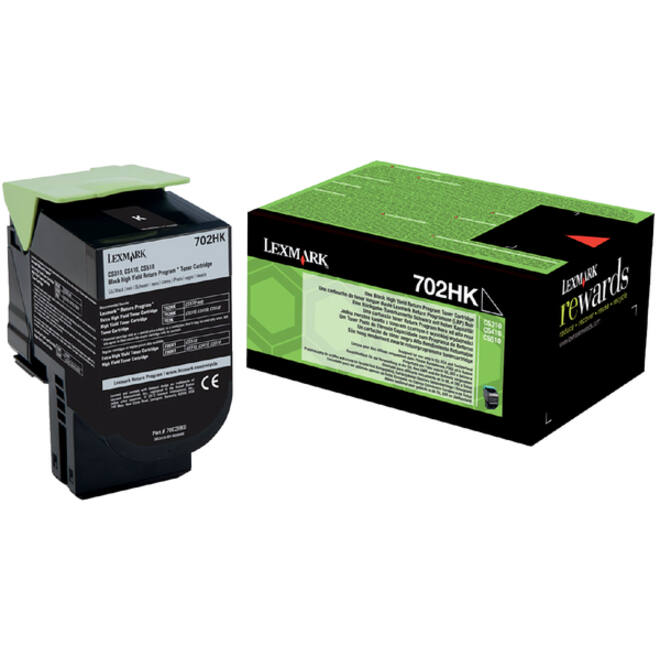 Tonercartridge Lexmark 70C2HK0 prebate zwart