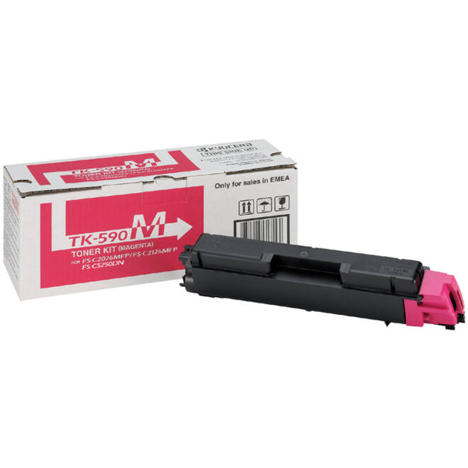 Toner Kyocera TK-590M rood