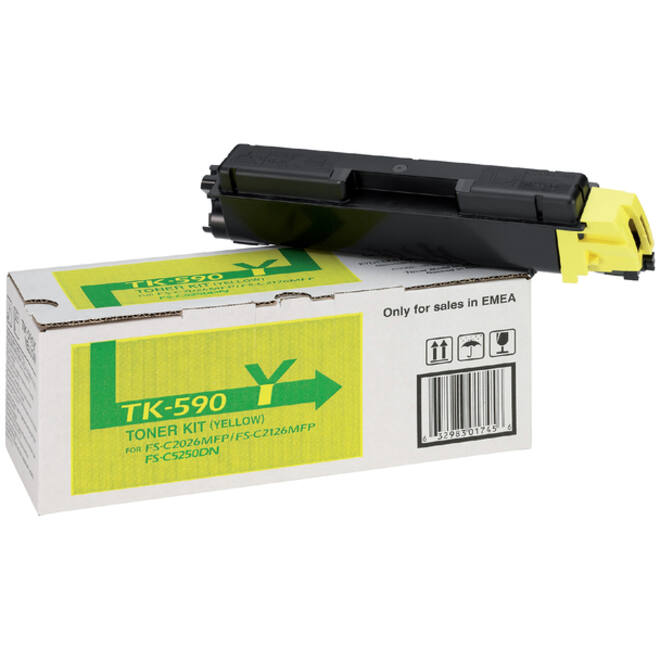 Toner Kyocera TK-590Y geel