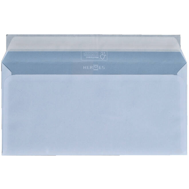 Envelop Hermes bank EA5/6 110x220mm zelfklevend wit doos à 500 stuks