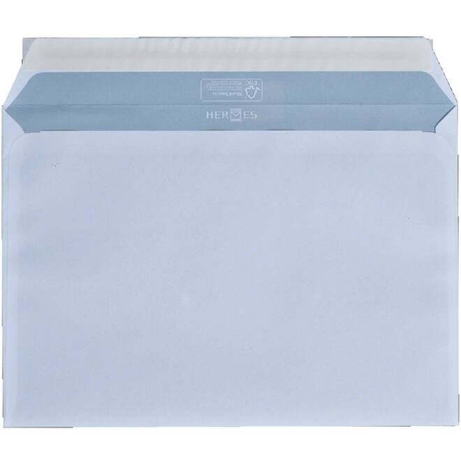 Envelop Hermes bank EA5 156x220mm zelfklevend wit doos à 500 stuks