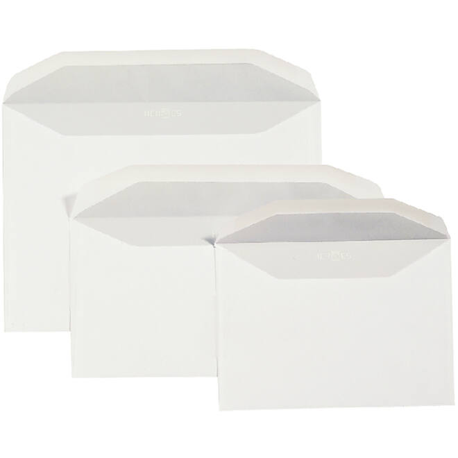 Envelop Quantore bank C6 114x162mm zelfklevend wit 100stuks